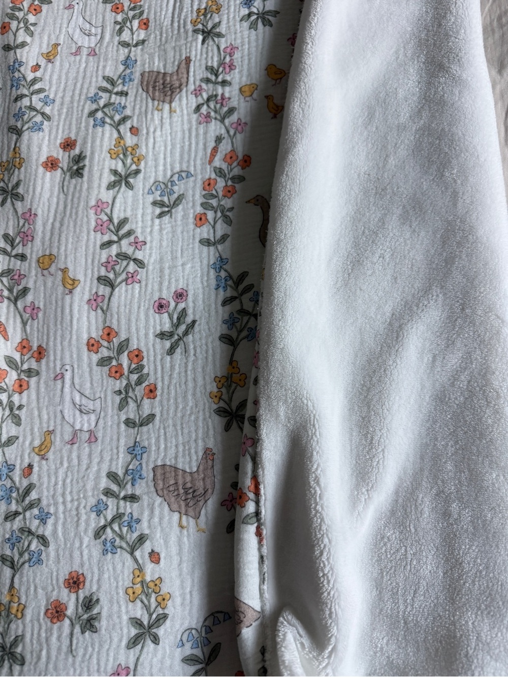 Chicken blanket farm animals blanket throw plush